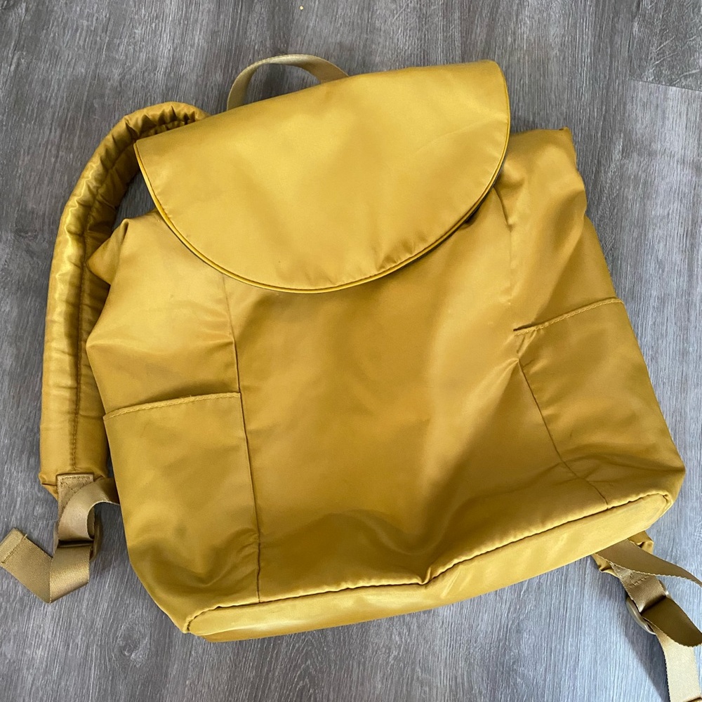 A New Day Mustard Yellow Backpack